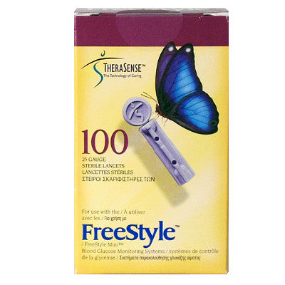 Freestyle Lancets 100/bx